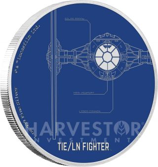 2017 Star Wars Ships: Tie Fighter Tie/ln - With All Ogp & - - 4th