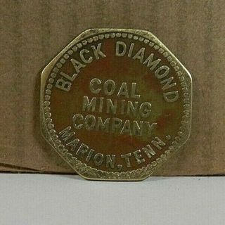 Black Diamond Coal Mining Co Claiborne County Marion Tenn 50 Cent Scrip Token 4