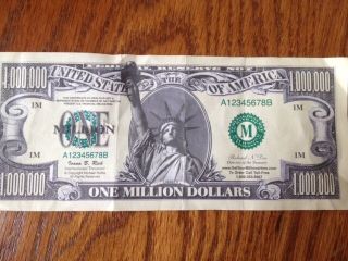 Thanks A Million Dollar Bills - 100 Bill Pack - Fake Play Novelty Money