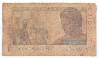 French Somaliland Djibouti 100 Francs 1946,  P - 19 2