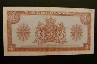 Netherlands 1 Gulden 1945 Crisp 2