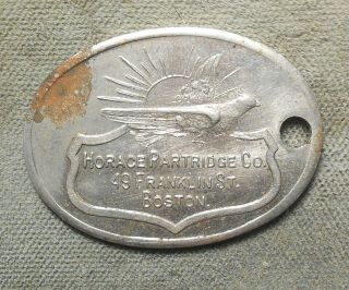 Charge Coin: Alpert Ma 115hor,  Horace Partridge Co. ,  Boston,  33x24mm,  Rarity - 3?,