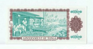 Tonga 1/2 Pa ' anga 1976 Government of Tonga 1967 UNC 2