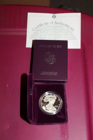 1995 Silver American Eagle Proof Philadelphia P With
