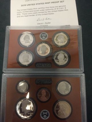 2019 US Proof Set 10 Coin 2
