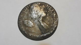 8 Reales Spanish Silver Unknown Date Treasure Saltwater Worn