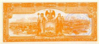 México / Sinaloa 50 Centavos 22.  2.  1915 Series B Uncirculated Banknote M28
