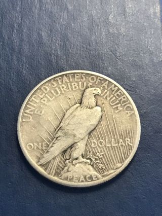 1928 - P - Silver Peace Dollar - $1 - Key Date 2