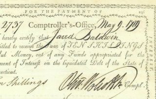 10 Shillings " Old Colonial " 1789 " Old Colonial " (10 Shillings) Rare Item 1789