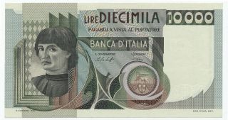 Italy,  Italia - 10000 Lire 30.  10.  1976.  P106a,  Aunc.  (t067)