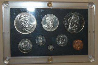 Panama - 7 Coin Set - 1975 Balboa,  5 Balboas,  50,  25,  10,  5,  2 1/2,  1 Centisimo