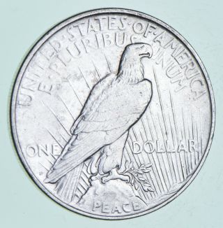 Early - 1922 - D - Peace Silver Dollar - 90 US Coin 005 2