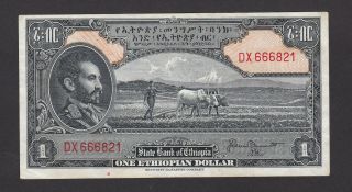 Ethiopia - 1 Dollar 1945