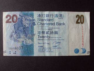 Hong Kong 20 Dollars 2014 Banknote
