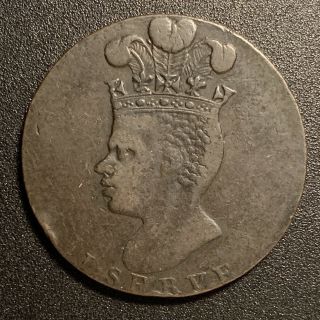 1788 Barbados Penny Decent Details (reference Number 2)