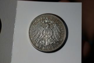 Germany Bavaria 2 Mark 1911 D Proof Like B19 K9814