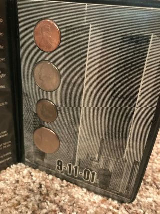 The Merrick A Day to Remember September 11th 2001 Coin Set And Book 3