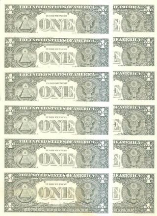 Frn 2009 $1 Completed District Set Of 12 Uncirculated