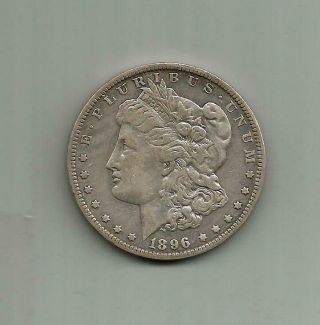 An 1896 Orleans United States Of America Silver One Dollar Coin Usa