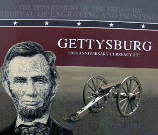 The Gettysburg 150th Anniversary Currency Set From The Usbep