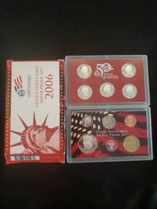 2006 United States Silver Proof Set No [sep17_2]