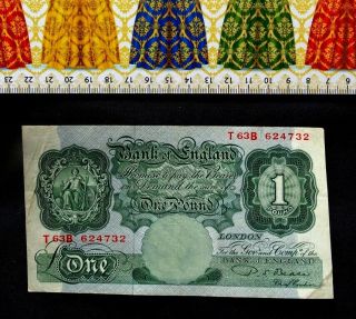 England,  Banknote,  1 Pound.