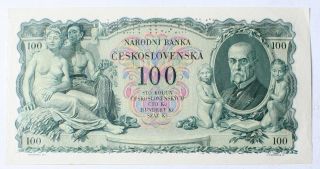 CZECHOSLOVAKIA 100 korun 1931 SPECIMEN 2