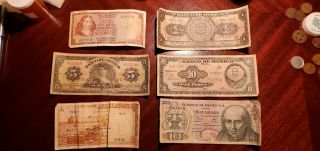 Misc.  Foreign Money and Coins from Mexico,  Canada,  Africa,  all over the World 2