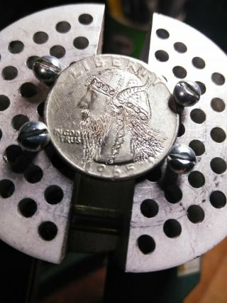 Hobo Nickel.  Hand Carved Coins quarter dollar 4