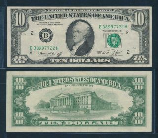 [99510] United States 1974 20 Dollars Fed.  Res.  Bank Note Vf P457