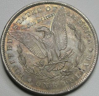1884 - O $1 Morgan Silver Dollar,  Toned,  BU,  UNC,  90 Silver,  2634 2