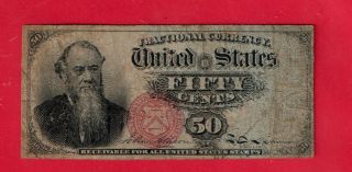 U S Fractional Currency 50 Cents