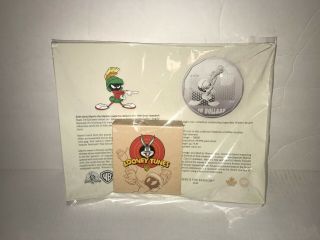 2016 $10 Looney Tunes Marvin The Martian Where 