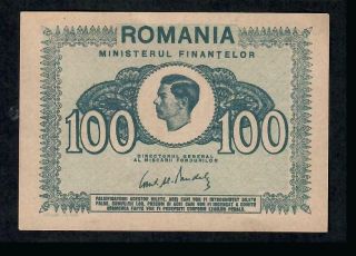 100 Lei From Romania Unc