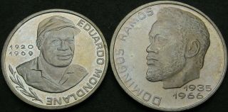 Cape Verde 10,  20 Escudos 1982 - 2 Coins - 186 ¤