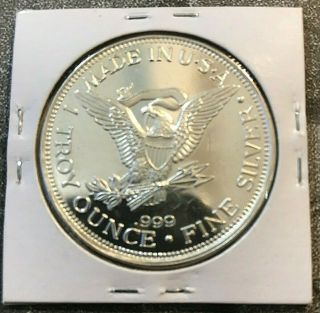 Dick Tracy 1 Troy Ounce.  999 Fine Silver Coin 2