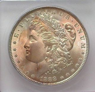 1888 Morgan Silver Dollar Icg Ms66 Lists For $475