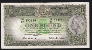 Australia - - - - - 1 Pound 1953 - - - - - - Vf - - - - - - -