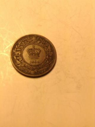 1864 1/2 Cents Nova Scotia 2