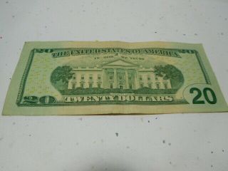 20 dollar bill TRINARY Bill,  repeater,  serial fancy 0 4 0 4 1 4 1 4 3