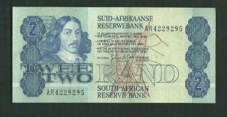 South Africa 1983 - 90 2 Rand P 118d Circulated
