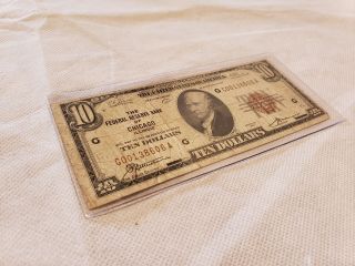 1929 United States $10 Chicago National Currency G00138606a