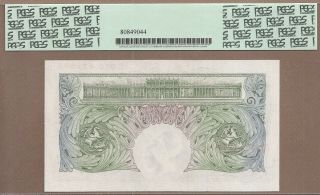 GREAT BRITAIN: 1 Pound Banknote,  (AU PCGS58),  P - 369b,  1949 - 55, 2