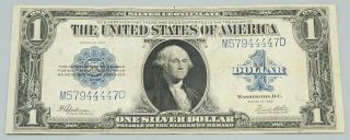 Series Of 1923 $1.  00 Silver Certificate Bill 265