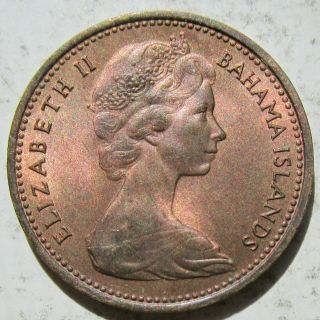 (1967) Zealand 2 Cents Bahamas Mule Error