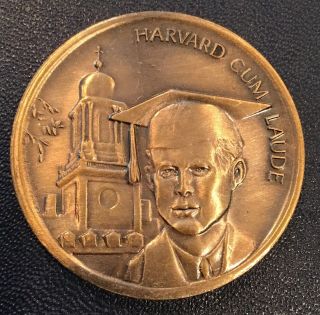The Legacy Of John F Kennedy Jfk Harvard Cum Laude Graduate Coin Medal