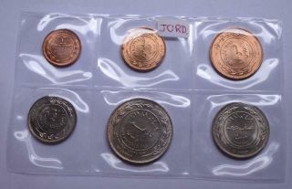 Uncirculated In Packaging - Jordan 6 Coins 1978 - 1989