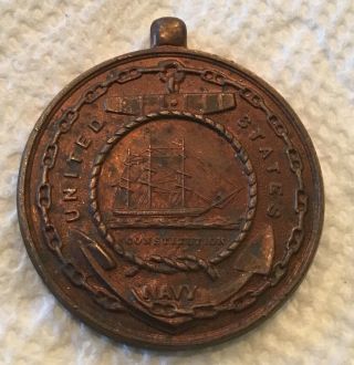 United States Navy Uss Constitution Coin Medal