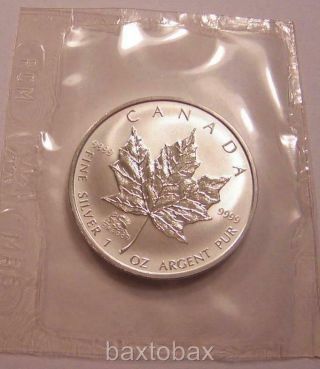 2000 Dragon Privy Canada Maple Leaf 1 Oz Silver $5 Coin Rcm,  Only 25k