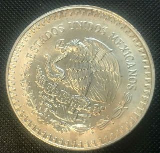 1992 - 1 Oz.  Silver Mexican Libertad coin - Mintage of only1,  458,  000 world wide 9 - - 81 2